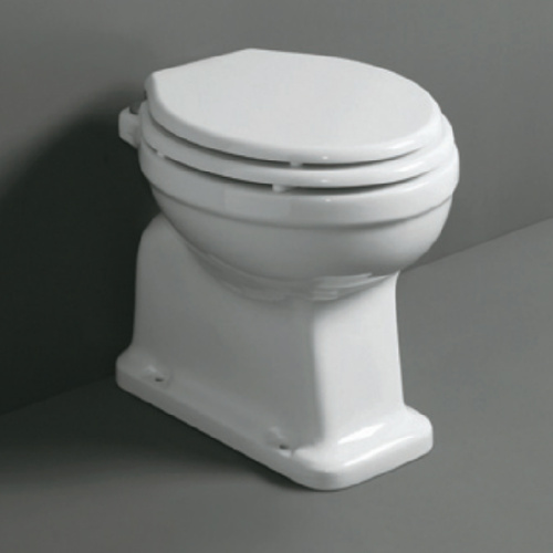 Чаша унитаза приставная Simas LO 911 bia цвет белый без сиденья душевой смыв